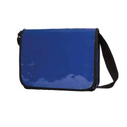 Messenger Bag aus LKW Plane Planentasche Kuriertasche mit Überwurf und optionalem Laptop Inlay Notebook Inlet in vielen Farben von notrash2003 (Royalblau) von noTrash2003