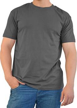 Herren Outdoor Freizeit T-Shirt Baumwolle Farbe Grau Größe M von normani
