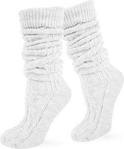 Socken kurz oder Lang für Trachten Lederhose Farben frei wählbar Farbe Weiß extra lang Größe 35/38 von normani