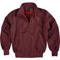 normani Blouson Herren Harrington Jacke Retro Blouson English Style mit kariertem Innenfutter Karofutter von normani