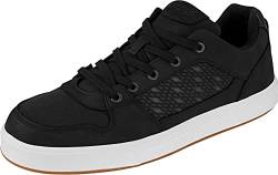 normani Herren Sommerschuhe Sommer Sneaker Low-Top Outdoor Sneaker Leichte Freizeitsneaker Atmungsaktive Halbsneaker Halbschuhe Sportschuhe Farbe Schwarz Größe 40 von normani