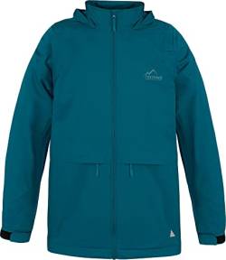 normani Kinder Softshelljacke Regenjacke mit Fleecefutter für Jungen und Mädchen - Wasserdichte, Winddichte Jacke mit 3M™ Scotchlite™ Reflektoren Farbe Navy Größe S/122-128 von normani