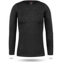 normani Langarmshirt Damen Merino Langarm-Shirt Mandurah Ski-Unterwäsche Rundhals Merino Pullover Unterhemd - 100 % Merinowolle von normani