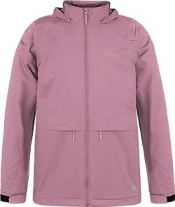 normani OUTDOOR SPORTS Kinder wasserdichte Unisex Regenjacke Regenmantel mit Kapuze und 3M Reflektoren Farbe Pink Größe S/122-128 von normani