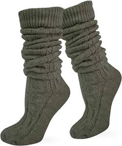 normani Original Trachtensocken Trachten Strümpfe Socken Natur Farbe Loden lang Größe 43/46 von normani