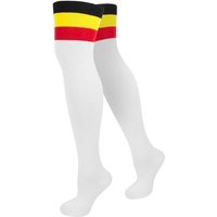 normani Overknees Overknees Color-Bund handgekettelte Fußspitze von normani