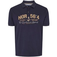 north 56 4 Poloshirt Besticktes Poloshirt von North 56°4 in großen Größen bis 10XL, navy von north 56 4