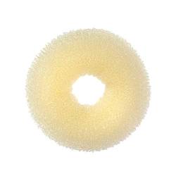 3 x Novon Professional - Knotenrolle, Haarunterlage - Donutkissen - Blond Beige - 8 cm (S) von novon