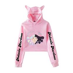 nuannuan Melanie Martinez Bunny Ears Cropped Hoodie and Velvet Warm Pullover Sweatshirt Boy/Girl Street Sports Suit Unisex Harajuku Casual Wear XXS-XXL von nuannuan