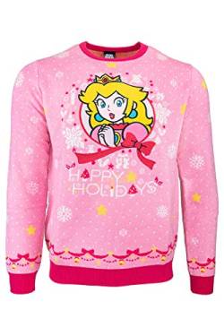 Numskull Unisex Princess Peach Pullover, Prinzessin Pfirsich, XXL von numskull