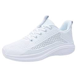 Damen Gedämpft Schuhe Leicht Plateau Laufschuhe Hallenschuhe Tennisschuhe Trainingsschuhe Sneeker Damen Damen+Turnschuhe Sneaker Damen Leicht von nuoke