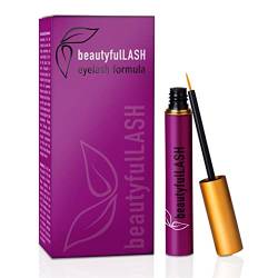 Beautyfullash Eyelash Formula – Wimpernserum ohne unnötige Zusätze I Lash Serum für lange Wimpern in nur 6-8 Wochen I Serum für Wimpernwachstum / Wimpernverlängerung I Made in Germany I 3ml von nutraCOSMETIC