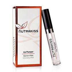 Nutrakiss Lip Plumper „Classic“ – Natürlicher Lip Booster mit Niacin (Vitamin B3) I Liquid Lipstick I Lippen Plumper I Lippenstift für volle Lippen I Made in Germany I 5ml von nutraCOSMETIC