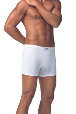 Liabel | 6 Boxershorts Herren Baumwolle Stretch Unterhosen Herren Atmungsaktive Baumwolle Set Unterhosen Herren Bunt Weiß Schwarz und Bunte Underwear Herren Boxershorts No Stress, Weiß, M von o-day