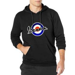 Vespa Target Hoody Lambretta Vintage Old School Hoody Graphic Printed Men's Hoodie XL von oeste