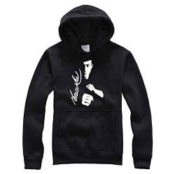 Kampfkunst Kung Fu Film Superstar Bruce Lee gedruckt Hoodie Sweatshirt Herren Pullover von oneforus