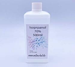 Isopropanol/Isopropylalkohol Klar 70% 500 ml von online-hut