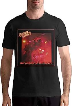 April Wine The Nature of The Beast Mens Classic Fashion Round Neck Short Sleeve T-Shirt T-Shirts & Hemden(XX-Large) von opinion