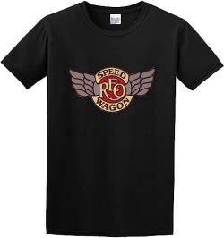 FK REO Speedwagon Tour 2015 Logo Cotton Round Neck Shirt for Men T-Shirts & Hemden(Large) von opinion