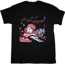 Red Hot Chilli Peppers One Hot Minute New Black T-Shirt Funny Gift Men Women HOT T-Shirts & Hemden(X-Large) von opinion