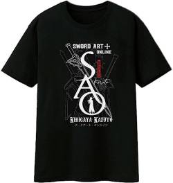 Sword Art Online - Cosplay Mens Basic Short Sleeve Tee White Yellow Black Red Mens Women T Shirt 100% Cotton T-Shirts & Hemden(X-Large) von opinion