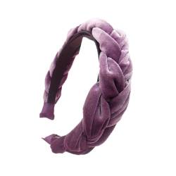 osiuujkw Stilvolles Haarband für Mädchen, leichtes und bequemes Haar Accessoire, Stoff Haarband Stirnband, langlebig, tragbar von osiuujkw