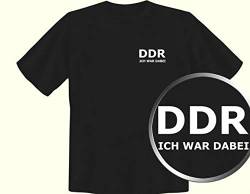 ostprodukte-versand Tshirt DDR ICH WAR DABEI schwarz - DDR Traditionsprodukte - DDR Waren von ostprodukte-versand