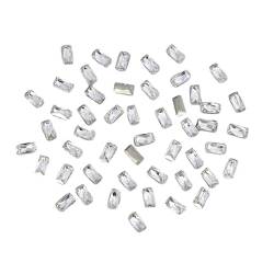 3D Nagel Kristall Strasssteine Flache Rückseite Klare Nagel Edelsteine Juwelen Steine ​​für DIY Nägel Kunst Dekor Nagel Nagel Edelsteine von oueyfer