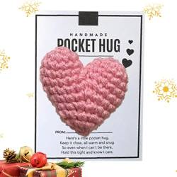 Herz-Taschen-Token - Kleine Taschenumarmung - Tragen Sie eine herzerwärmende Botschaft, um jeden zu umarmen, der es braucht, eine niedliche Dekoration als Geschenk zum Geburtstag, Valentinstag, Oula von oula