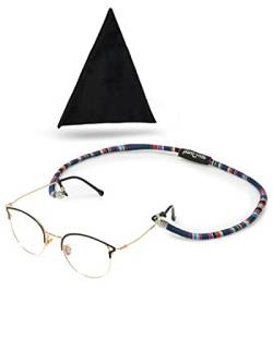 pamindo Premium Brillenband - praktische Brillenhalterung - Brillenkette - zuverlässige Brillenschlaufe - hochwertiges Brillenzubehör von pamindo