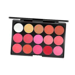 perfk Lippenpalette, Make-up-Set, 15 Lipglosses, nicht klebriges Make-up, feuchtigkeitsspendend, professionelle Lipgloss-Make-up-Palette, 15 Farben für, von perfk