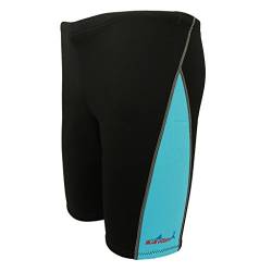 perfk Neoprene Shorts Neopren Pants/Hose 1,8 mm, Badehose Neoprenhose Unisex Kurz, Atmungsaktiv Wassersport - Blau, 2XL von perfk