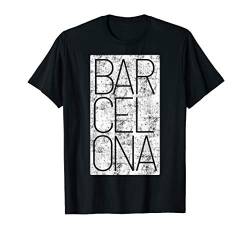 Barcelona Souvenir auf Besuch in Katalonien Spanien Geschenk T-Shirt von peter2art Urlaub Ferien Andenken Reise Souvenir