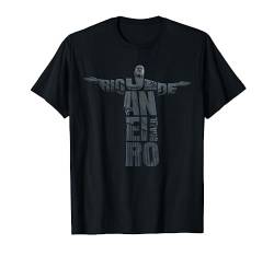 Rio de Janeiro Jesus Christus Statue Brasilien Geschenk T-Shirt von peter2art Urlaub Ferien Andenken Reise Souvenir