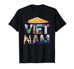 Vietnam Südostasien Souvenir Ferien im Paradies Geschenk T-Shirt von peter2art Urlaub Ferien Andenken Reise Souvenir