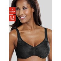 Witt Weiden Damen Minimizer-BH schwarz+weiß von petite fleur