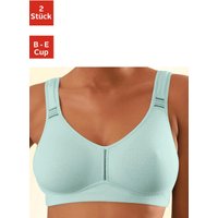 Witt Damen T-Shirt-BH, mint+weiß von petite fleur