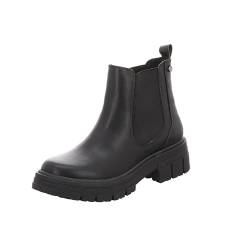 piece of Mind. Damen Schuhe schlichte Stiefel Chelsea Boots 254-620 Black (eu_footwear_size_system, adult, women, numeric, medium, numeric_40) von piece of Mind.