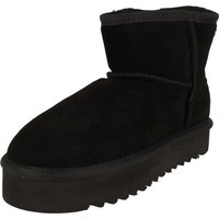 piece of mind. Damen Schuhe Plateau Leder Stiefel 264-713 Winterboots Gefüttert von piece of mind.