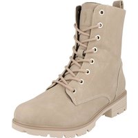 piece of mind. Damen Schuhe Winter Stiefelette Schnürboots 252-586 Grau Schnürstiefel von piece of mind.