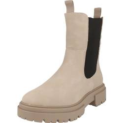 piece of mind. Damen Schuhe modische Stiefel Chelsea Boots 254-605 Grey (eu_footwear_size_system, adult, women, numeric, medium, numeric_39) von piece of mind.