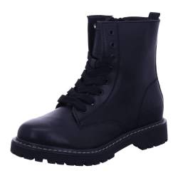 piece of mind. Damen Schuhe schlichte Stiefel Schnürboots 252-368 Schwarz (eu_footwear_size_system, adult, women, numeric, medium, numeric_37) von piece of mind.