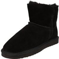 piece of mind. Damen Winter Mid-Cut Leder Boots 264-695 Winterboots Gefüttert, Gepolstert von piece of mind.