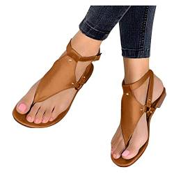 Damen Orthopädische Sandalen Sommer Peep Toe Keilsandaletten Mit Fußgewölbestütze Bunion Corrector Schuhe Big Toe Hallux Valgus Für Die Behandlung Strandsandaletten K741 von pitashe_Bekleidung