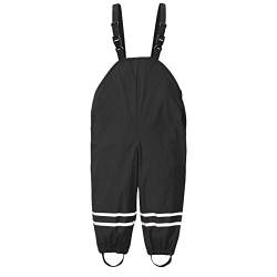 Regenmantel für Kinder Matschhose Kinder Regenjacke Outdoor Kleinkind Kinder Jungen Mädchen Regen Latzhose Winddicht Wasserdicht Schlamm Overall KleidungNylon Stilvoll und Schirm Kinder Rot B043 von pitashe_Bekleidung