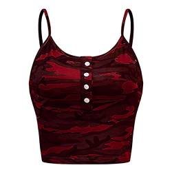 Pitashe Damen Tops Damen Pailletten Tops Spaghetti bügel T-Shirt Sparkle Shimmer Camisole Pailletten Shirt Ärmellos Sparkle Glitzer Weste Tops Sexy V-Ausschnitt Kreuz Tank Top mit Spitze Bluse T-Shirt von pitashe Tops