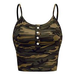 Pitashe Damen Tops Frauen 3D Schädel Printed Sommer Tank Tops, Damen Sport,Quick Dry, Beiläufig Top, Oberteil Laufen Fitness Funktions Shirt Loose Fit Tank Top Weste Shirts Sportbekleidung von pitashe Tops