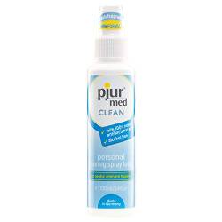pjur med CLEAN spray - Hygienespray zur schonenden Reinigung der Haut & Intimbereich (100ml) von pjur