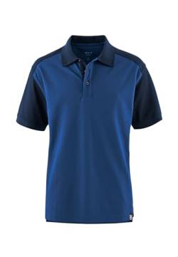 pka Polo-Shirt Premium, Kornblau/hydronblau, Größe 4XL von pka
