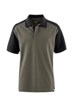 pka Polo-Shirt Premium, Oliv/schwarz, Größe XXL von pka